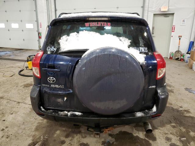 JTMBD35V075070291 - 2007 TOYOTA RAV4 BLUE photo 6