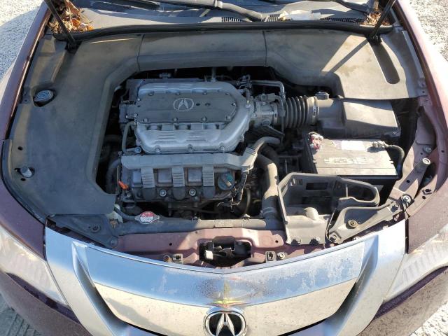 19UUA8F59AA024424 - 2010 ACURA TL BURGUNDY photo 11