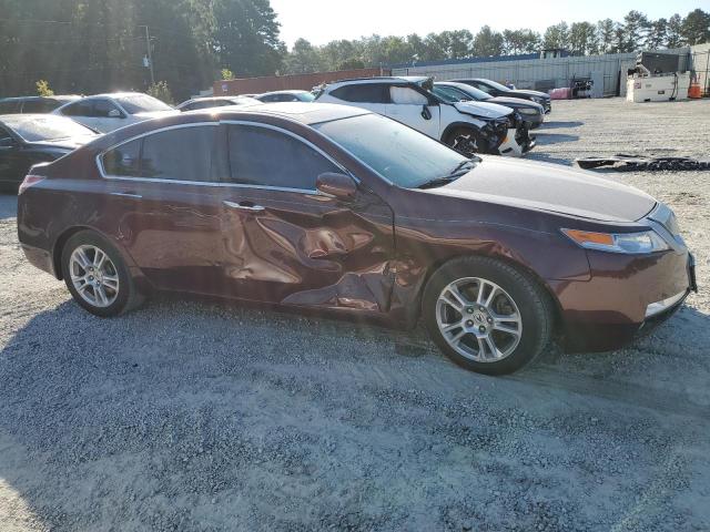 19UUA8F59AA024424 - 2010 ACURA TL BURGUNDY photo 4