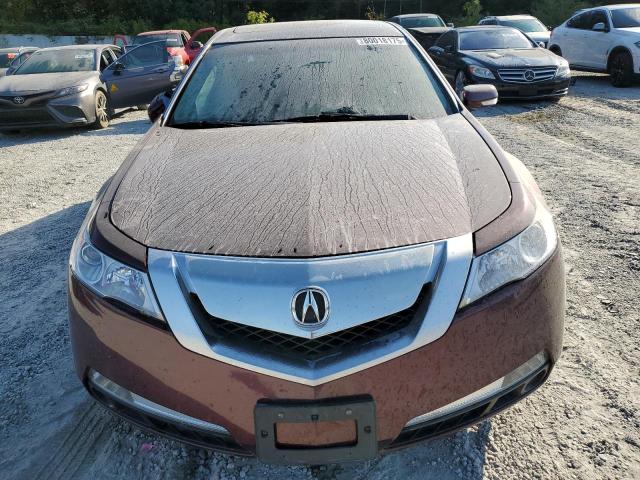 19UUA8F59AA024424 - 2010 ACURA TL BURGUNDY photo 5