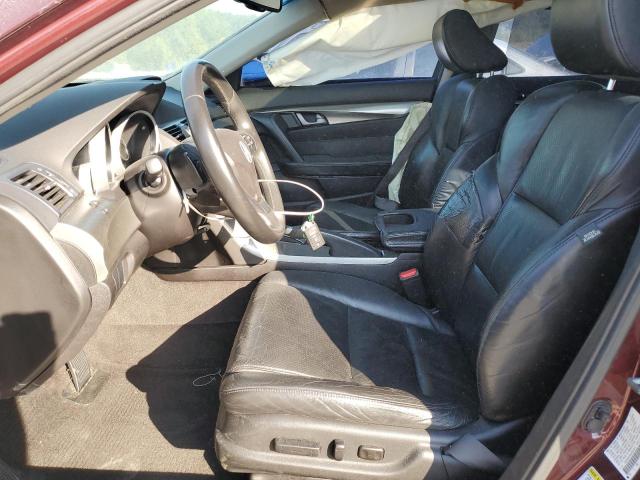 19UUA8F59AA024424 - 2010 ACURA TL BURGUNDY photo 7