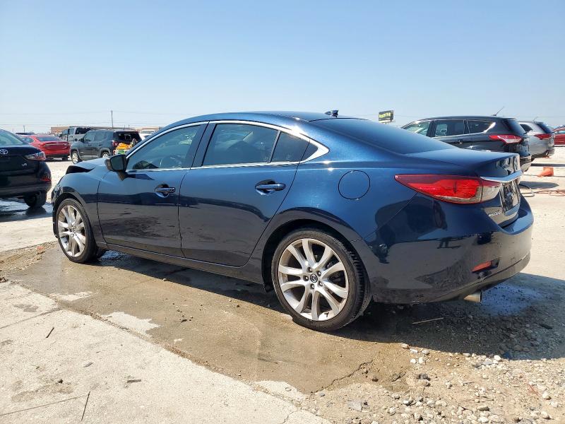 JM1GJ1V5XG1470904 - 2016 MAZDA 6 TOURING BLUE photo 2