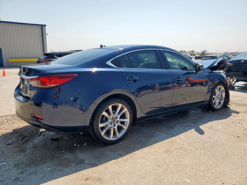 JM1GJ1V5XG1470904 - 2016 MAZDA 6 TOURING BLUE photo 3