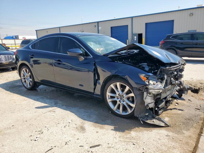 JM1GJ1V5XG1470904 - 2016 MAZDA 6 TOURING BLUE photo 4