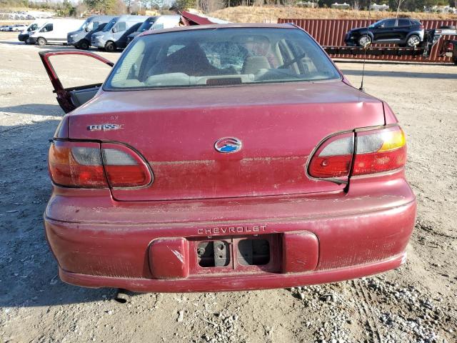 1G1ND52F34M577797 - 2004 CHEVROLET CLASSIC RED photo 6