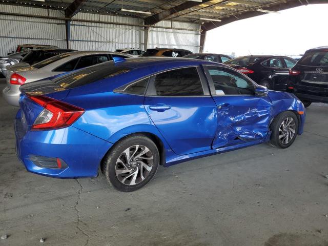 2HGFC2F79JH565119 - 2018 HONDA CIVIC EX Niebieski zdjęcie 3