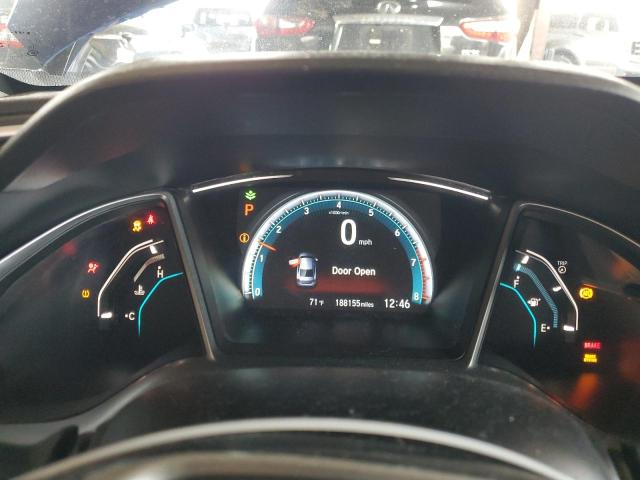 2HGFC2F79JH565119 - 2018 HONDA CIVIC EX Niebieski zdjęcie 9