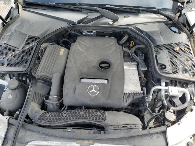 WDDWF4KB6JR342957 - 2018 MERCEDES-BENZ C 300 4MATIC WHITE photo 11