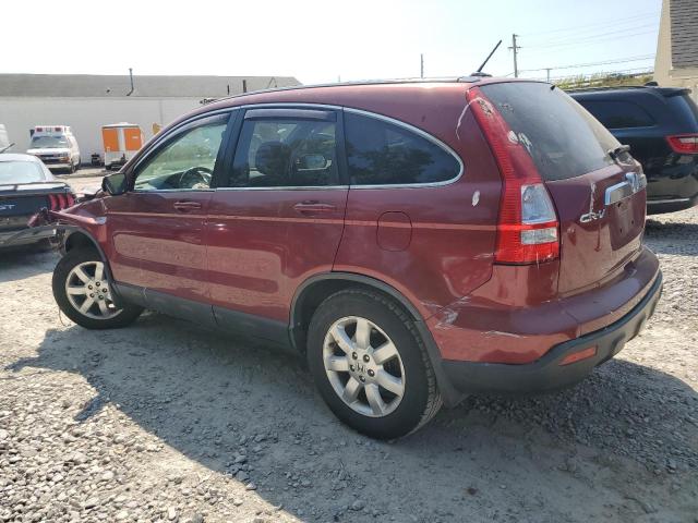 JHLRE48797C090410 - 2007 HONDA CR-V EXL MAROON photo 2
