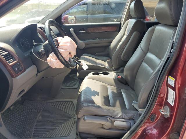 JHLRE48797C090410 - 2007 HONDA CR-V EXL MAROON photo 7