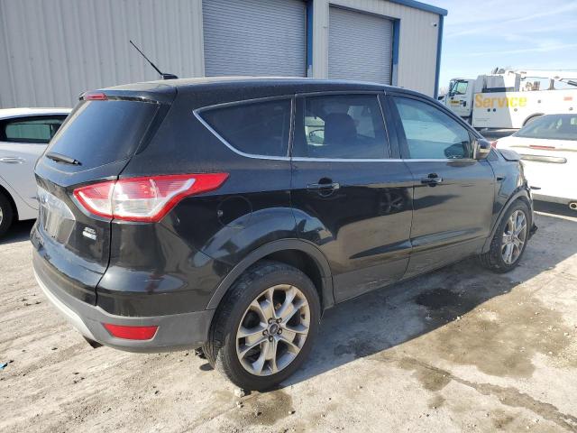 1FMCU9H91DUD93025 - 2013 FORD ESCAPE SEL BLACK photo 3