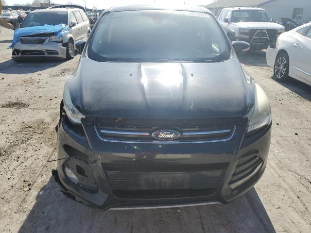 1FMCU9H91DUD93025 - 2013 FORD ESCAPE SEL BLACK photo 5