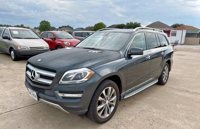 4JGDF7CE1DA101995 - 2013 MERCEDES-BENZ GL 450 4MATIC GRAY photo 2