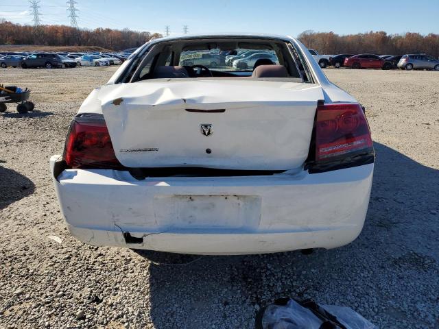 2B3KA43R56H304518 - 2006 DODGE CHARGER SE WHITE photo 6