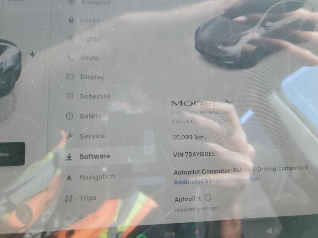 7SAYGDEE7RF182680 - 2024 TESLA MODEL Y Boz foto 9