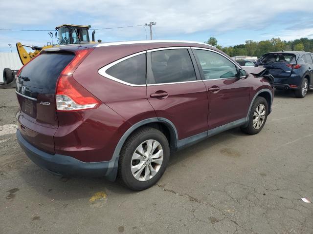 5J6RM4H75CL016177 - 2012 HONDA CR-V EXL RED photo 3