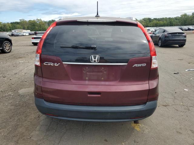 5J6RM4H75CL016177 - 2012 HONDA CR-V EXL RED photo 6