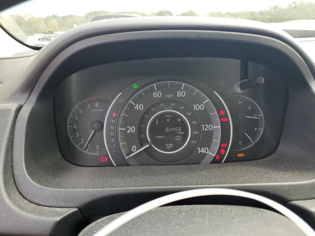 5J6RM4H75CL016177 - 2012 HONDA CR-V EXL RED photo 9