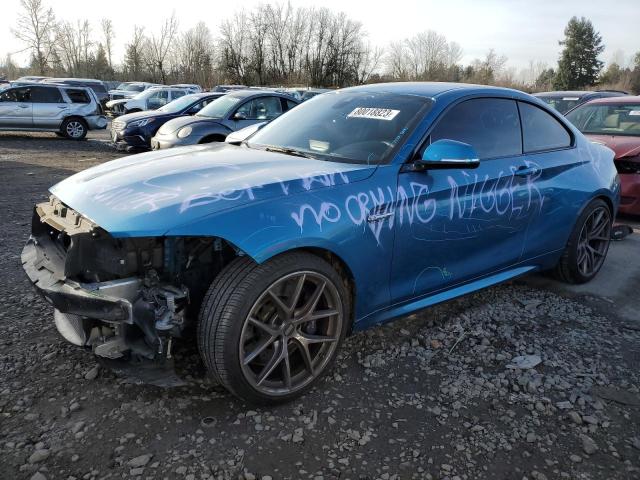 WBS1H9C56GV351932 - 2016 BMW M2 BLUE photo 1