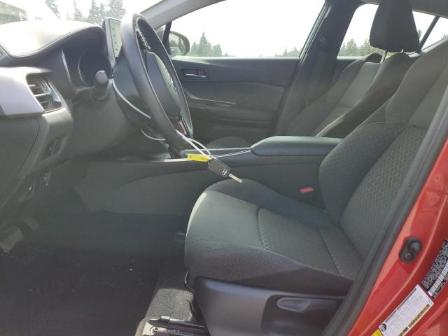 JTNKHMBX3L1090726 - 2020 TOYOTA C-HR XLE RED photo 7