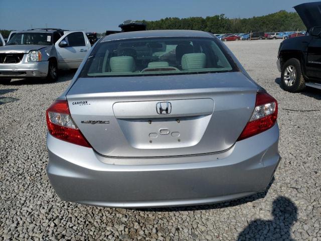 2HGFB2F82CH333931 - 2012 HONDA CIVIC EX SILVER photo 6