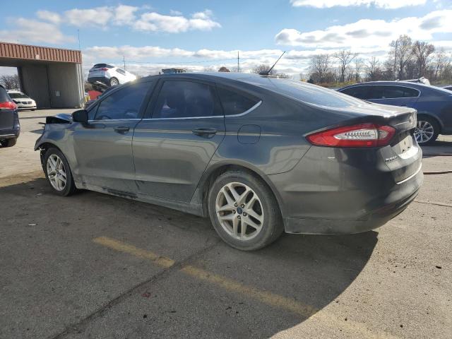 3FA6P0H72FR126172 - 2015 FORD FUSION SE GRAY photo 2