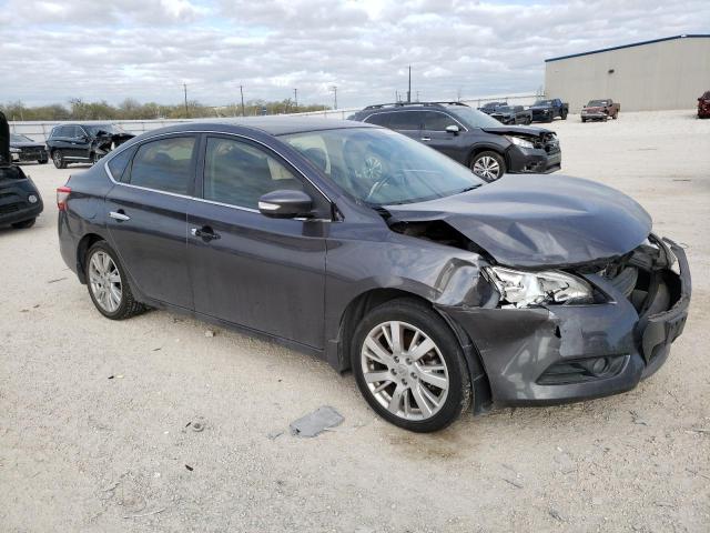 3N1AB7AP4FY232914 - 2015 NISSAN SENTRA S GRAY photo 4