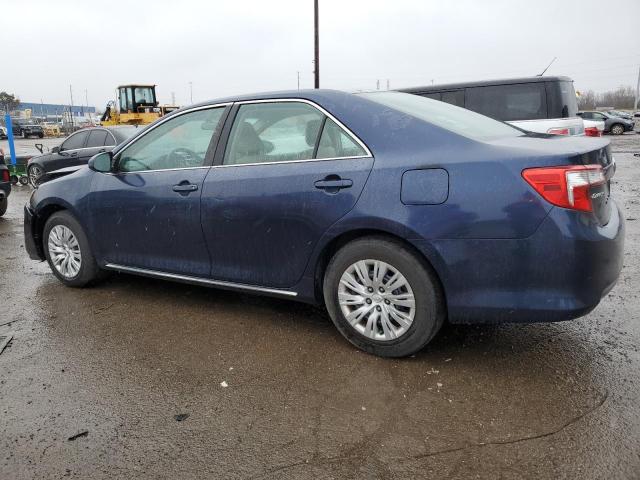 4T4BF1FK2ER375136 - 2014 TOYOTA CAMRY L BLUE photo 2