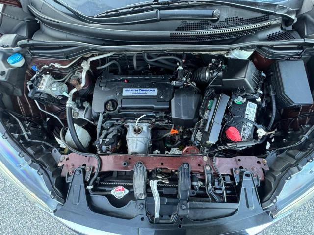 2HKRM4H76FH682317 - 2015 HONDA CR-V EXL BURGUNDY photo 7