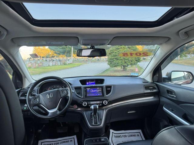 2HKRM4H76FH682317 - 2015 HONDA CR-V EXL BURGUNDY photo 9