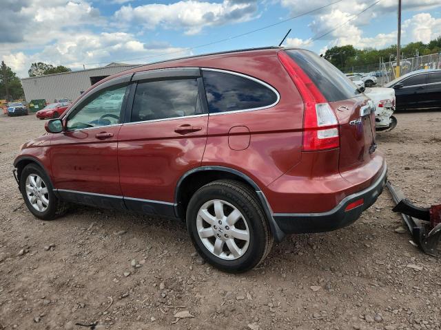 JHLRE48767C044789 - 2007 HONDA CR-V EXL RED photo 2