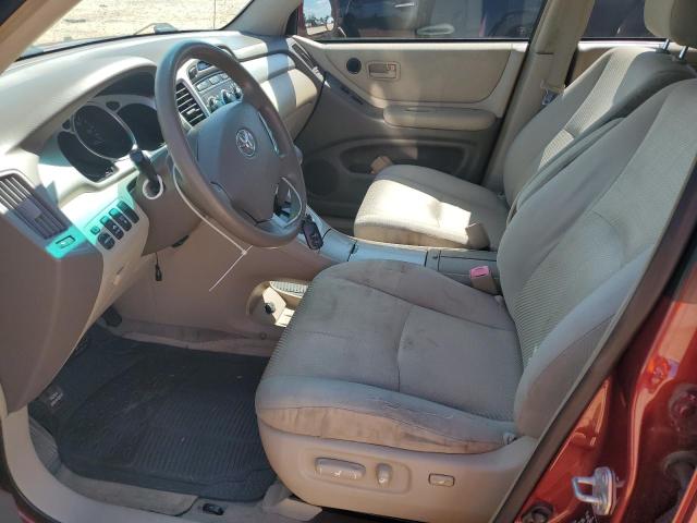 JTEDP21A040021495 - 2004 TOYOTA HIGHLANDER BASE Granate foto 7