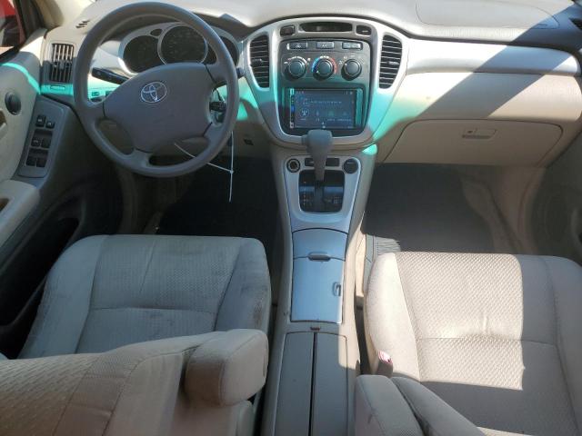 JTEDP21A040021495 - 2004 TOYOTA HIGHLANDER BASE Granate foto 8