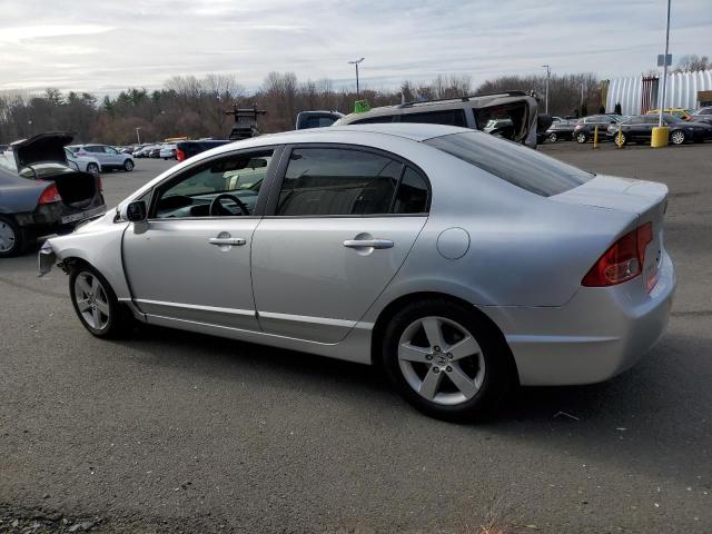 1HGFA16836L088786 - 2006 HONDA CIVIC EX SILVER photo 2