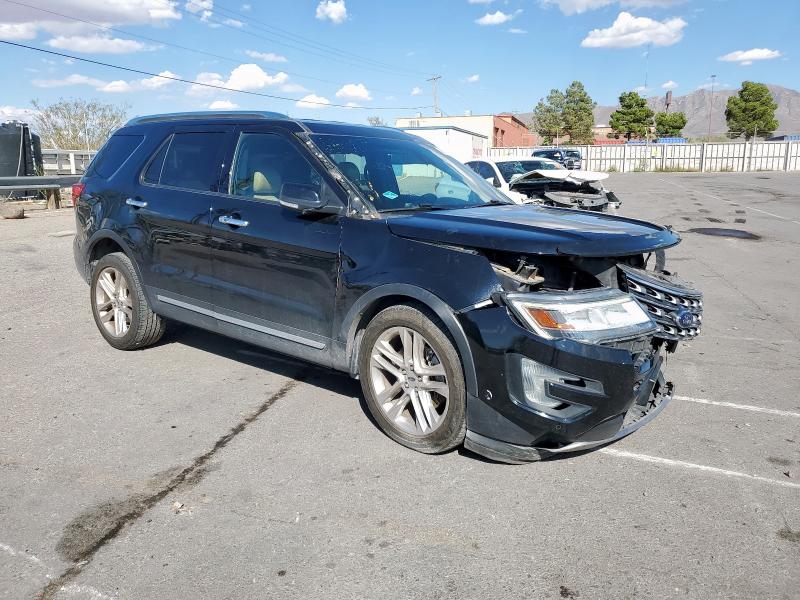 1FM5K7FH2GGD26448 - 2016 FORD EXPLORER LIMITED BLACK photo 4