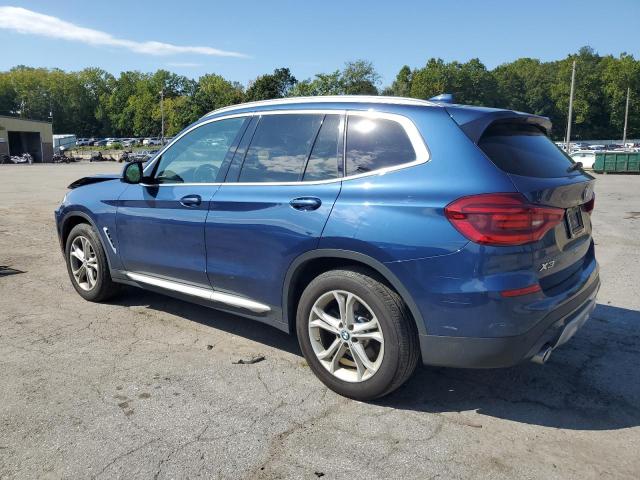 5UXTR9C59KLR11149 - 2019 BMW X3 XDRIVE30I BLUE photo 2