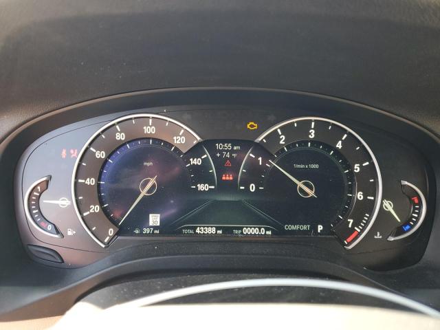 5UXTR9C59KLR11149 - 2019 BMW X3 XDRIVE30I BLUE photo 9