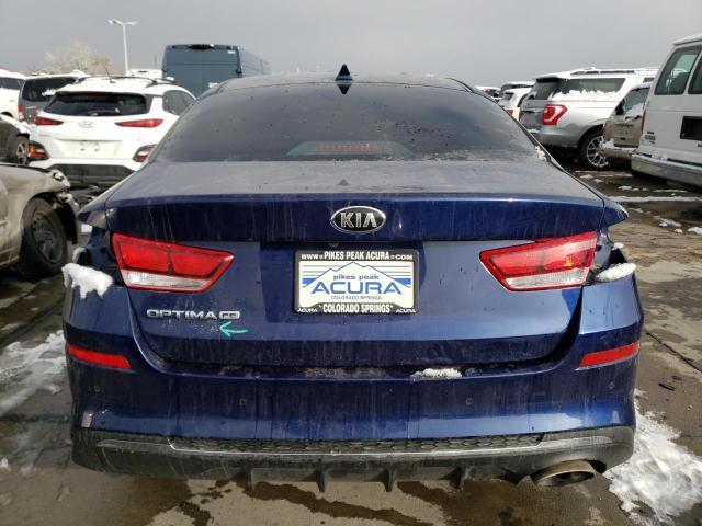 5XXGT4L37KG341030 - 2019 KIA OPTIMA LX BLUE photo 6