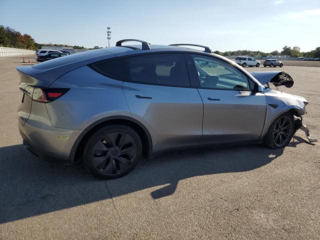 7SAYGDEE5SF288468 - 2025 TESLA MODEL Y GRAY photo 3