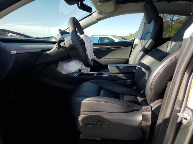 7SAYGDEE5SF288468 - 2025 TESLA MODEL Y GRAY photo 7