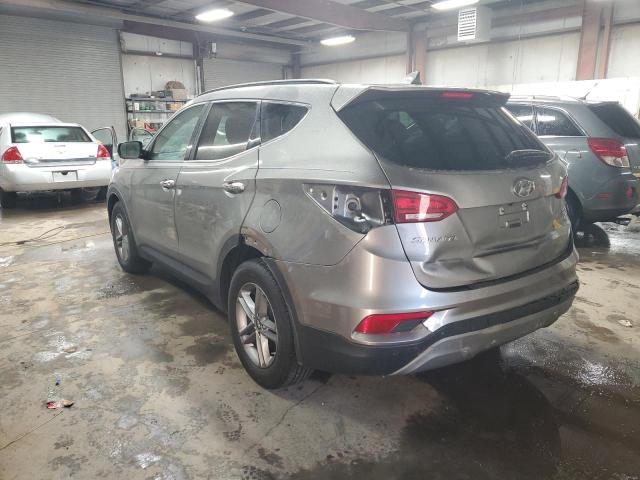 5XYZUDLB4JG559515 - 2018 HYUNDAI SANTA FE S GRAY photo 2