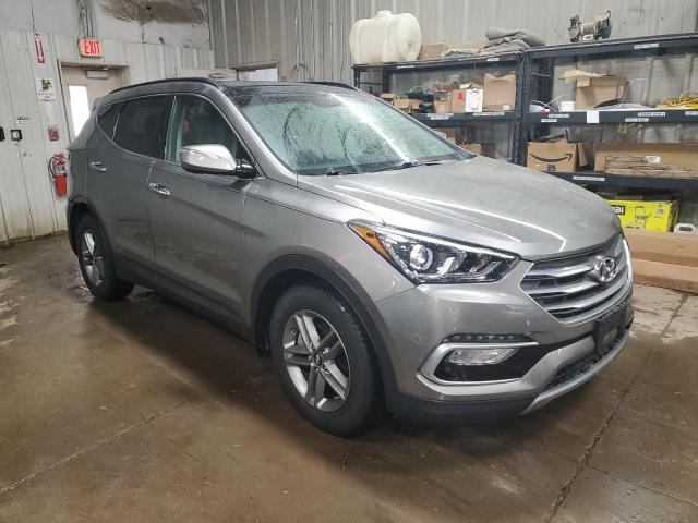 5XYZUDLB4JG559515 - 2018 HYUNDAI SANTA FE S GRAY photo 4