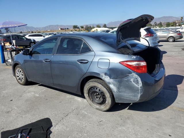 2T1BURHE3KC155233 - 2019 TOYOTA COROLLA L GRAY photo 2