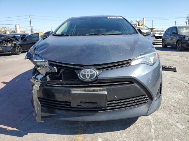 2T1BURHE3KC155233 - 2019 TOYOTA COROLLA L GRAY photo 5