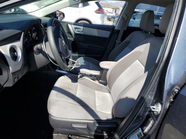 2T1BURHE3KC155233 - 2019 TOYOTA COROLLA L GRAY photo 7