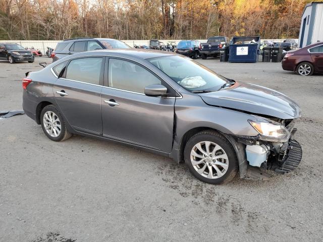 3N1AB7AP2JL632315 - 2018 NISSAN SENTRA S GRAY photo 4