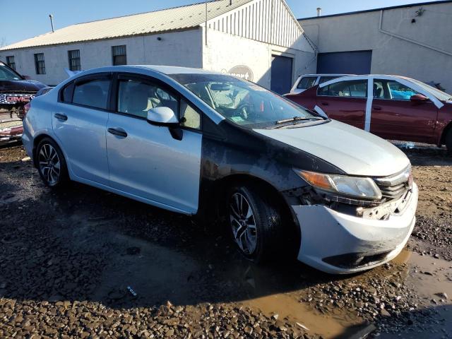 2HGFB2F53CH547915 - 2012 HONDA CIVIC LX BLUE photo 4