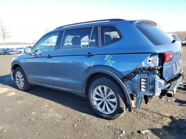 3VV1B7AX0JM084033 - 2018 VOLKSWAGEN TIGUAN S BLUE photo 2