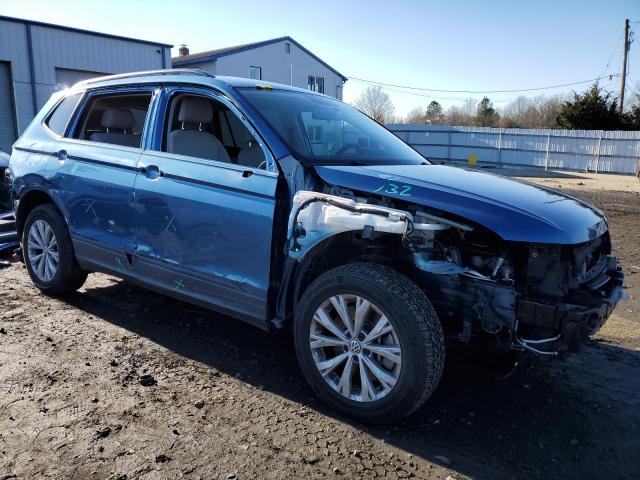 3VV1B7AX0JM084033 - 2018 VOLKSWAGEN TIGUAN S BLUE photo 4