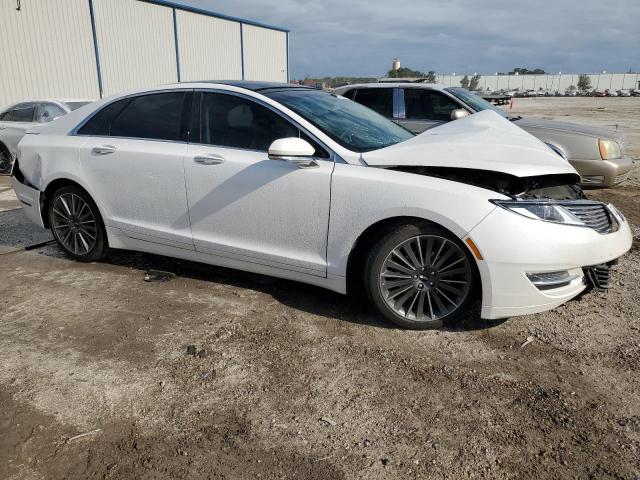 3LN6L2LU8GR612187 - 2016 LINCOLN MKZ HYBRID WHITE photo 4